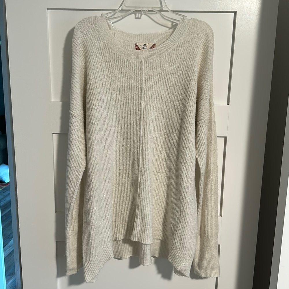White Knit Sweater